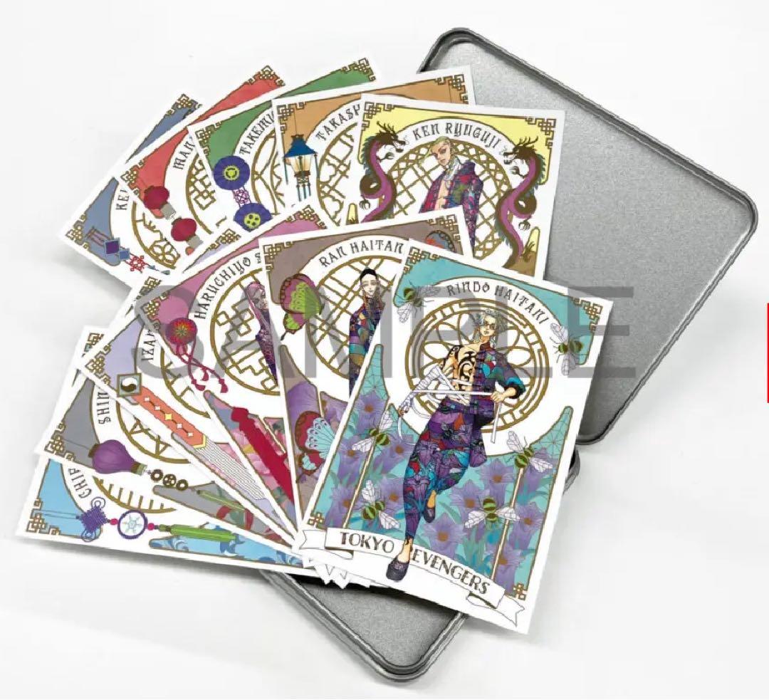 【新品】東京リベンジャーズ　新体験展　11連ポストカード（缶入） 1セット