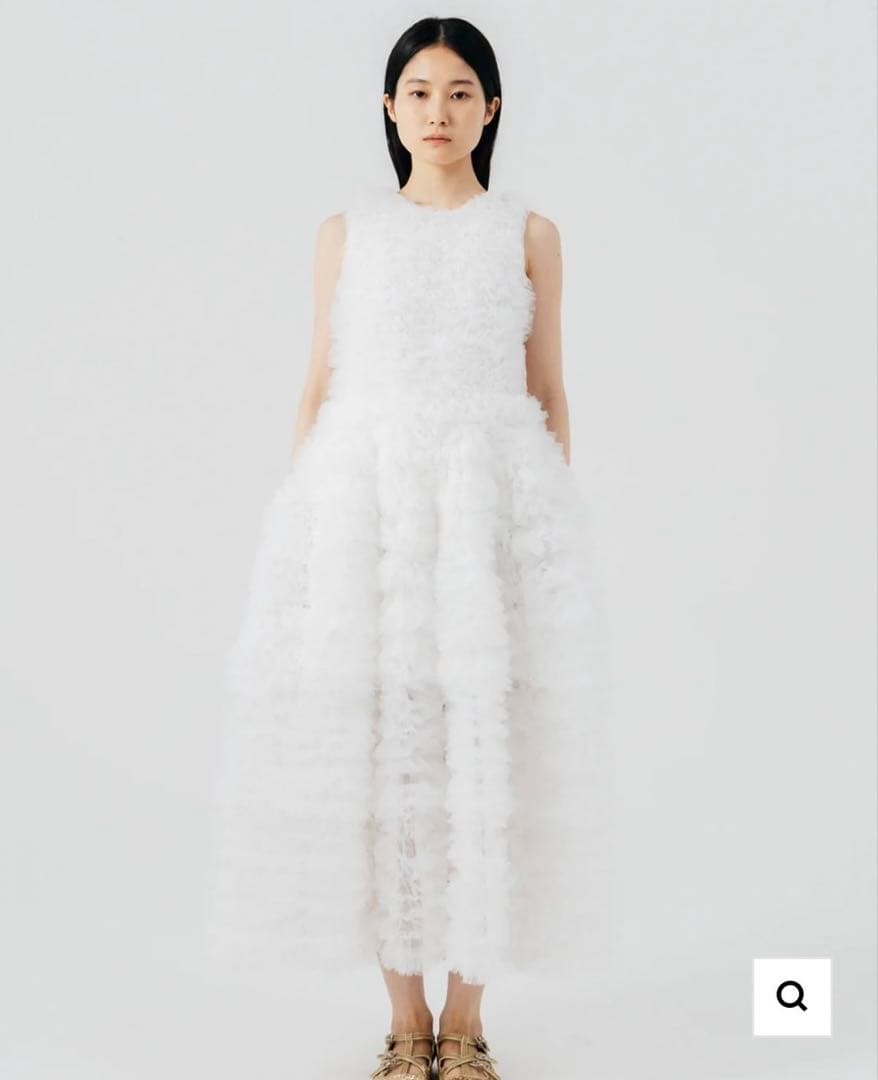 Bibiy. DARLENE SHUSHU DRESS ホワイト　正規品