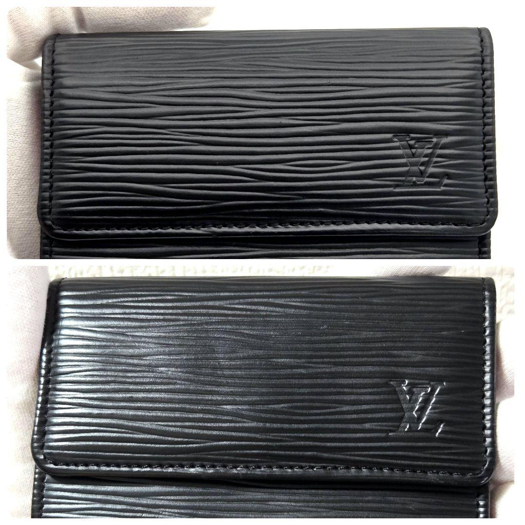 ルイヴィトン キーケース ミュルティクレ6 6連 エピ 黒 ノワール ブラック