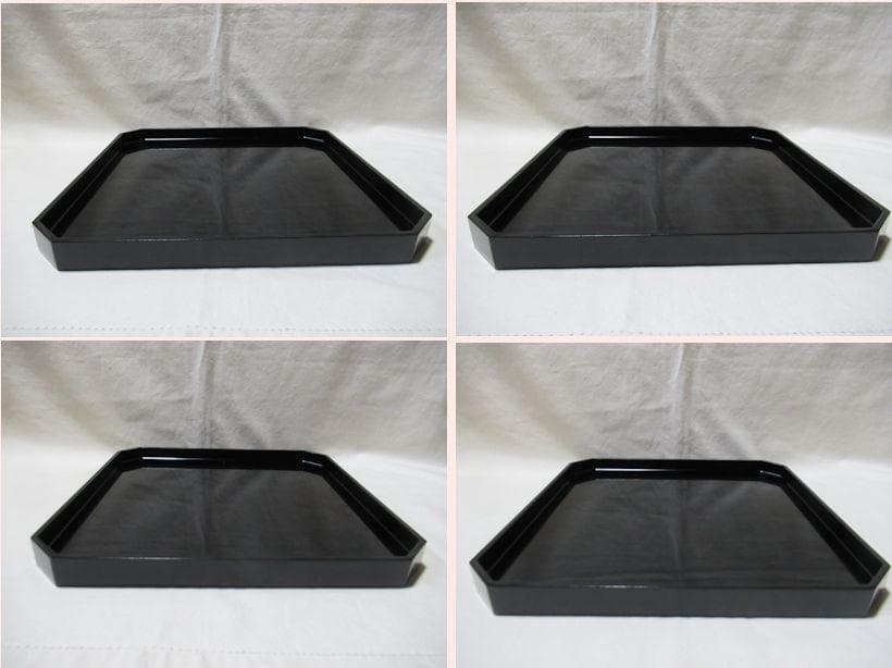 輪島塗　茶懐石膳　角切５客　共箱