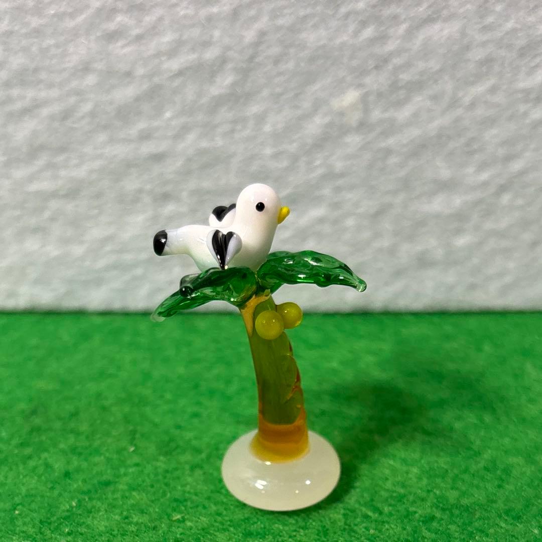 ロータス　ガラス細工　ミニチュア