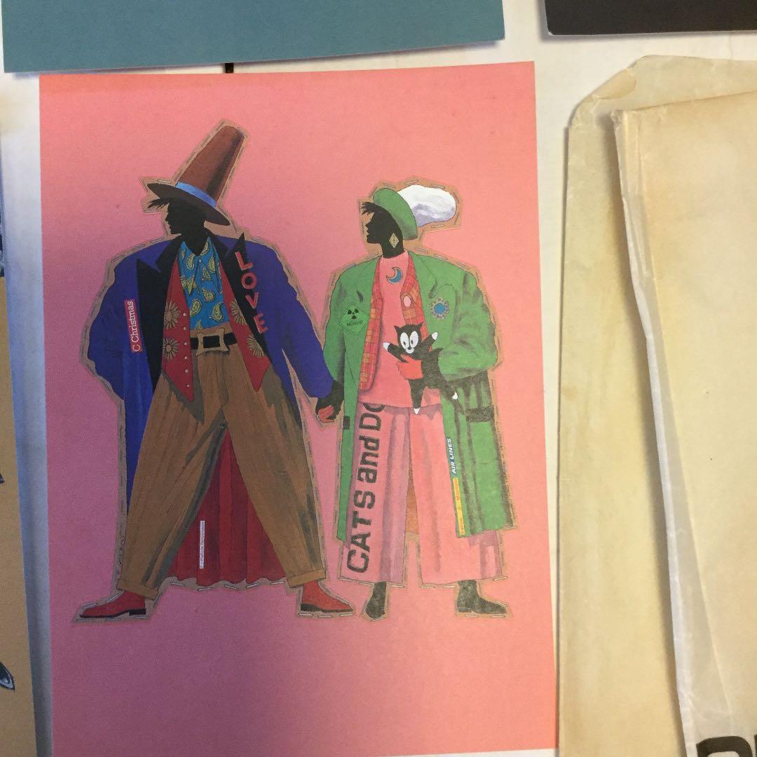 F 1984年 1987年 頃 ユニクロ ポストカード 8枚