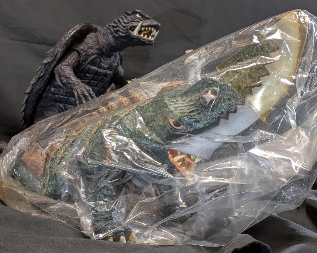 昭和ガメラ＆ギロン未開封＋宇宙ギャオス（ロケット・エクスプラス）３体セット