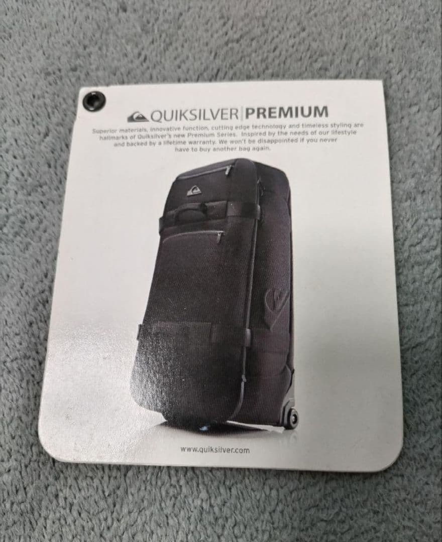 クイックシルバー　ビック　ソフト　キャリーケース　黒　114L