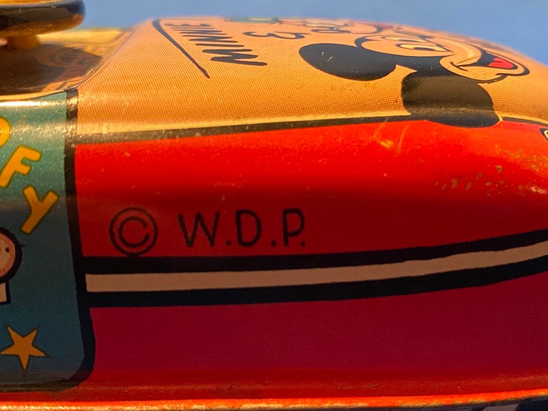 超激レア⭐️1950年代⭐️ミッキーマウス⭐️ブリキ⭐️ MICKEYtheD