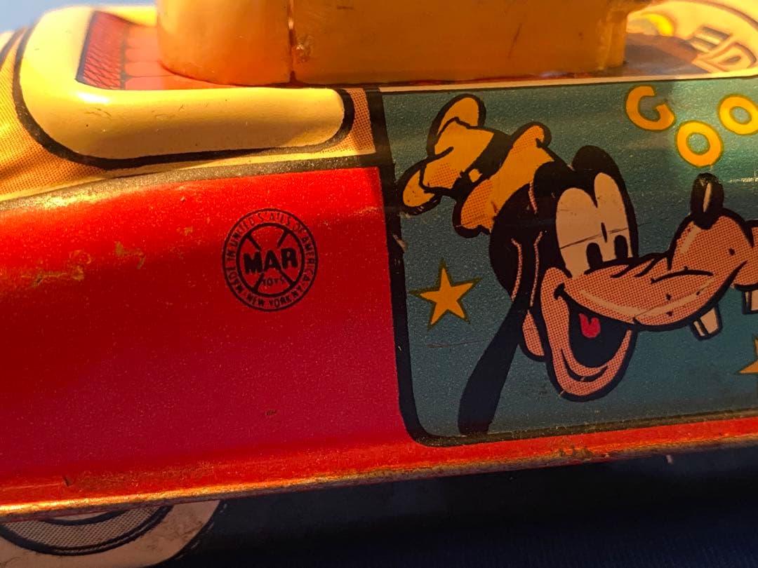 超激レア⭐️1950年代⭐️ミッキーマウス⭐️ブリキ⭐️ MICKEYtheD