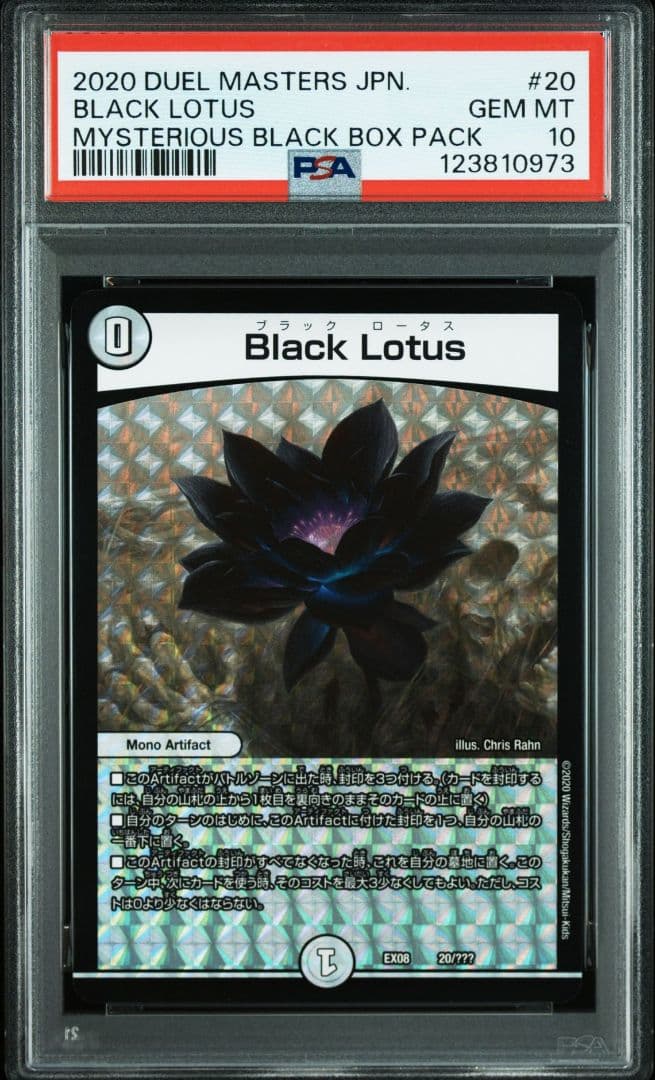 ブラックロータス PSA10 ブラックボックスパック