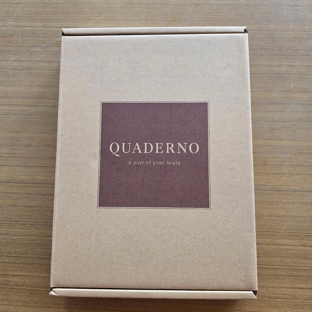 クアデルノ　QUADERNO A4 Gen.2　カバーつき