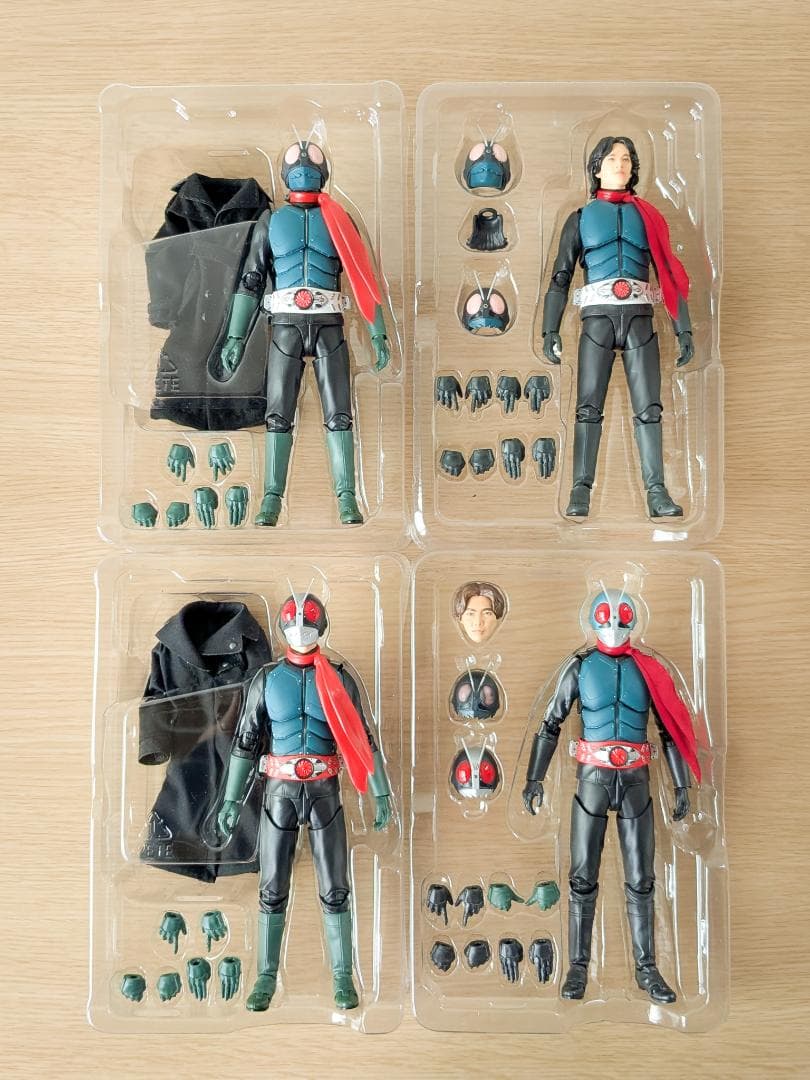 S.H.Figuarts シン・仮面ライダー　7点セット