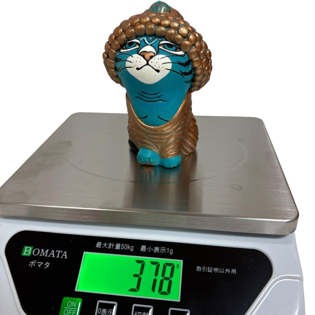 【希少品】エサシトモコ コネコッチ 五劫思惟仏猫 陶土 仏ニャン