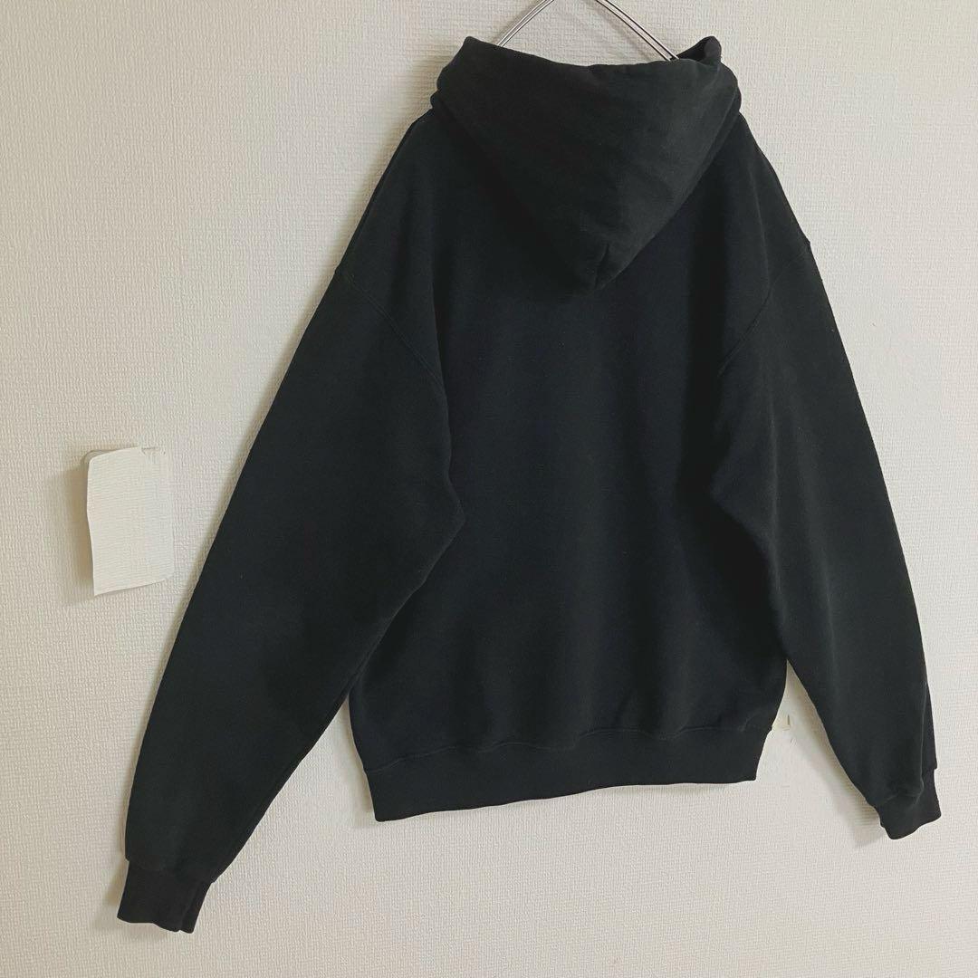 チャンピオン 裏起毛 カロライナクラウン 刺繍目玉 袖太スウェット フーディー