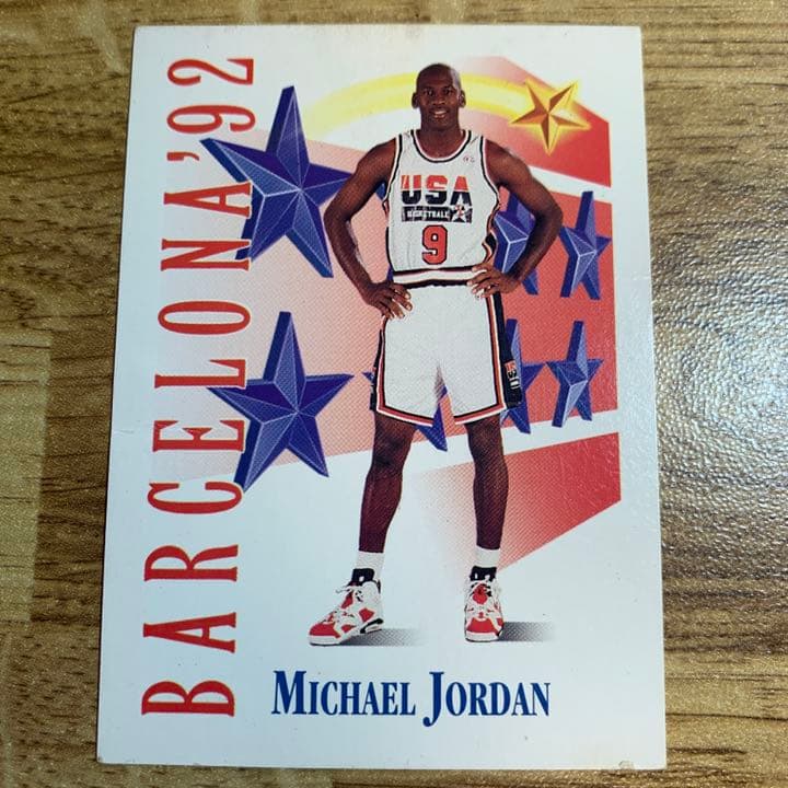 マイケルジョーダン　バルセロナ五輪　ドリームチーム NBAカード