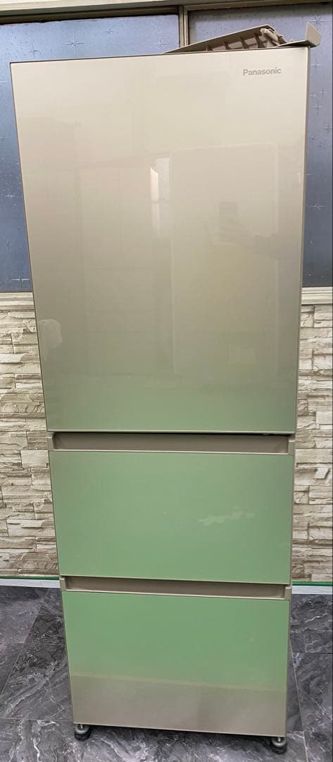 【美品】パナソニック 3ドア冷蔵庫 23年製 335L NR-C344GC-N