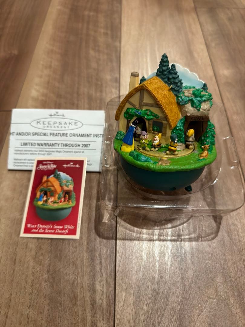 Hallmark KEEPSAKE オーナメント Disney白雪姫と七人の小人