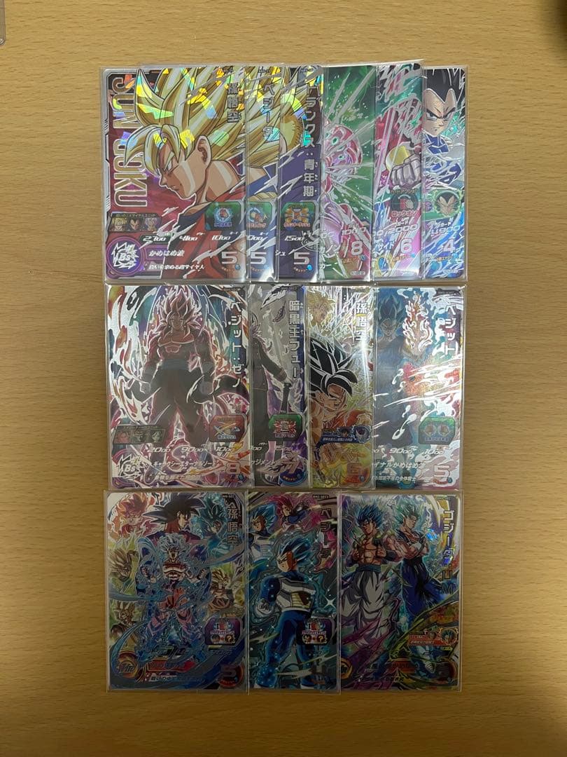 ドラゴンボールヒーローズsecまとめ売り