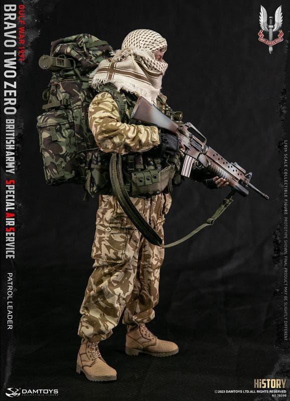 イギリス陸軍特殊空挺部隊(SAS)パトロールリーダー Gulf War 1991