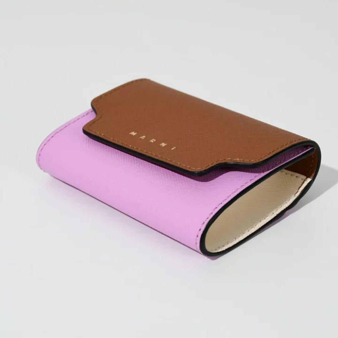マルニ MARNI 財布 レディース カードケース/ケース　ブラウン　新品