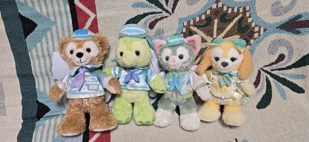 ダッフィー&フレンズ カラフルハピネス ポージープラッシー 20周年バケパ