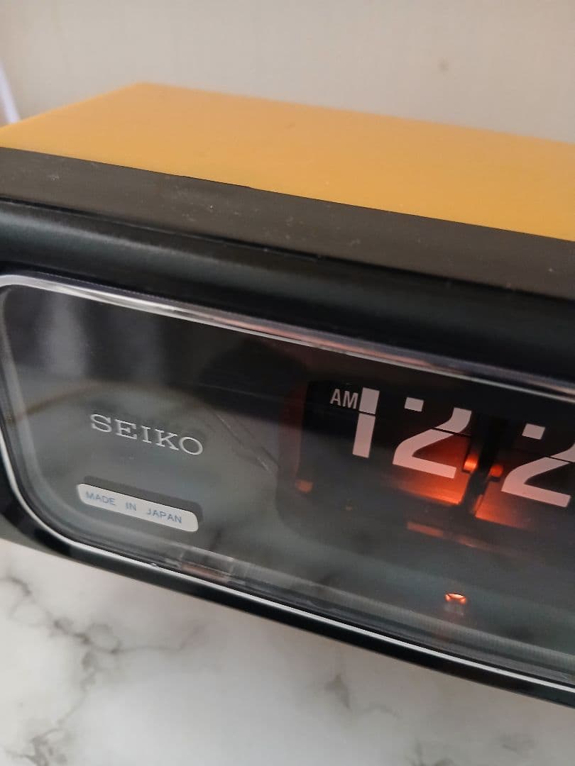 SEIKO パタパタ時計 写真レトロ DP632T 50/60Hz