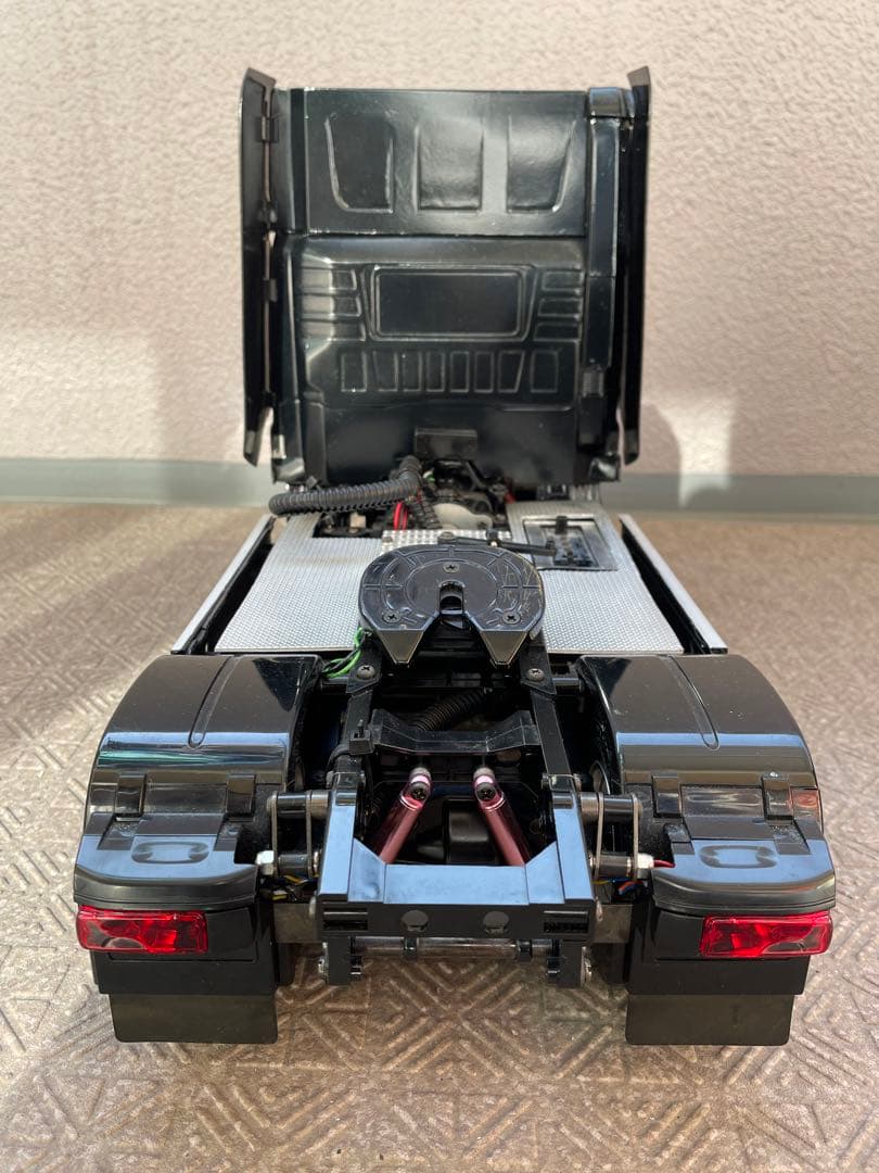 タミヤ1/14 17プロフィア20ft海コンシャーシ　フルオぺ