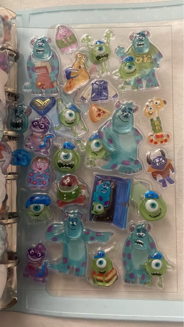 シール帳　完成品　ボンドロシール