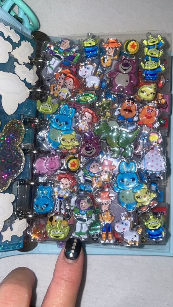 シール帳　完成品　ボンドロシール