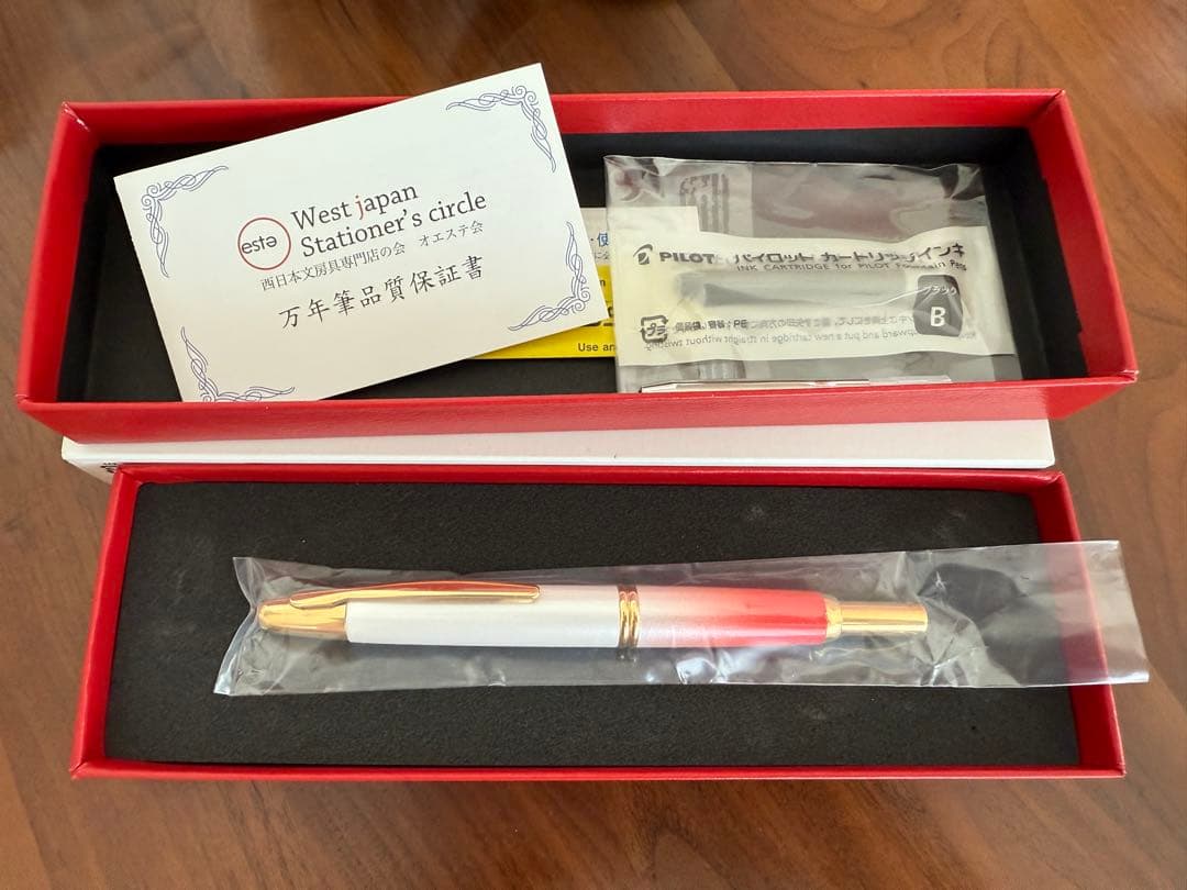 オエステ会　ニッポニア　キャップレス万年筆