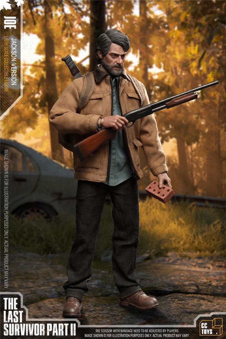 ラストオブアス2　ジョエル　エリー　セット1/6 フィギュア　バイオハザード　銃