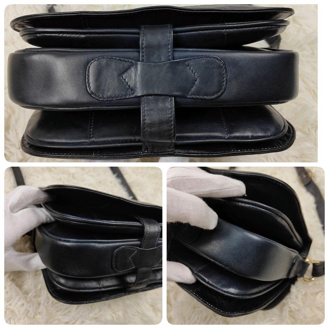 本日限定価格　セリーヌ　ハンドバッグ　ワンショルダー　Cマカダム　馬車　4室