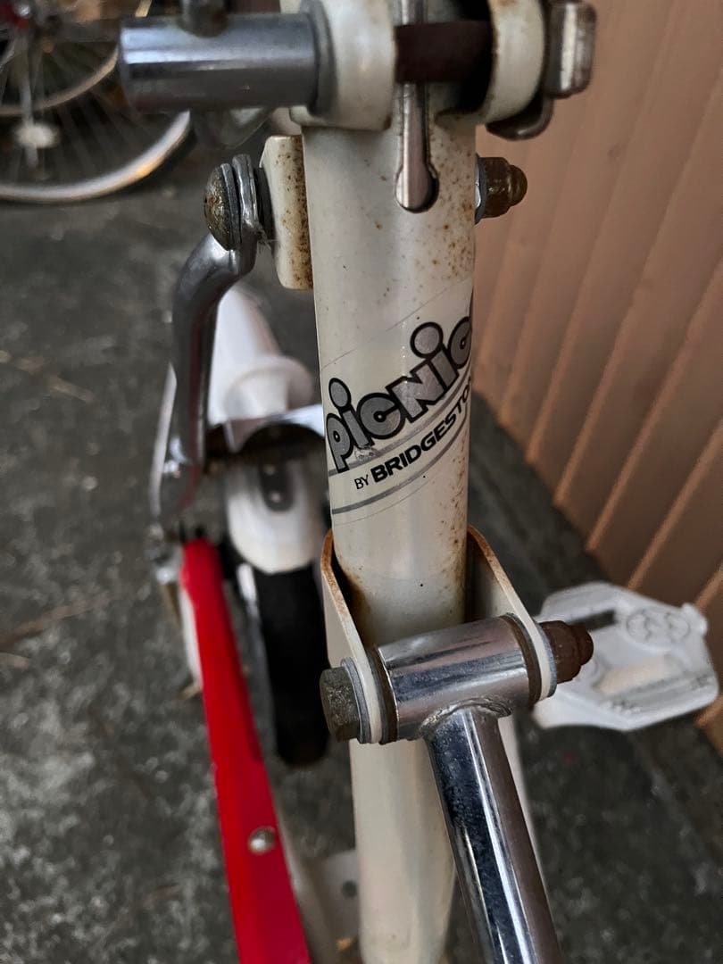 BRIDGESTONE PICNICA 14インチ　白　ピクニカ