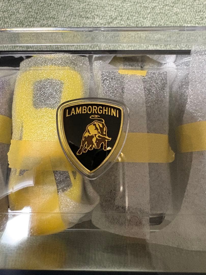 Lamborghini ミニカーセット 透明ケース付缶コーヒー景品商品16種類