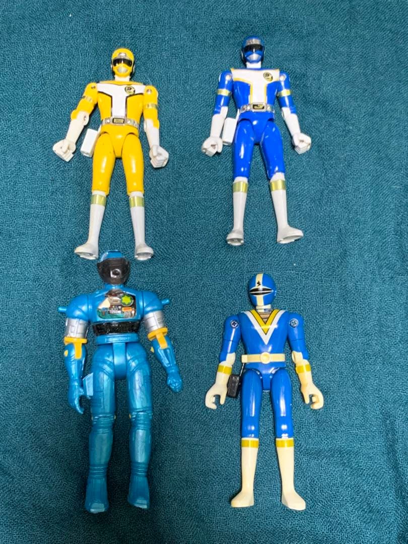 難あり訳アリ】ターボレンジャー、ファイブマン、機動刑事ジバン　ジャンク　欠品有
