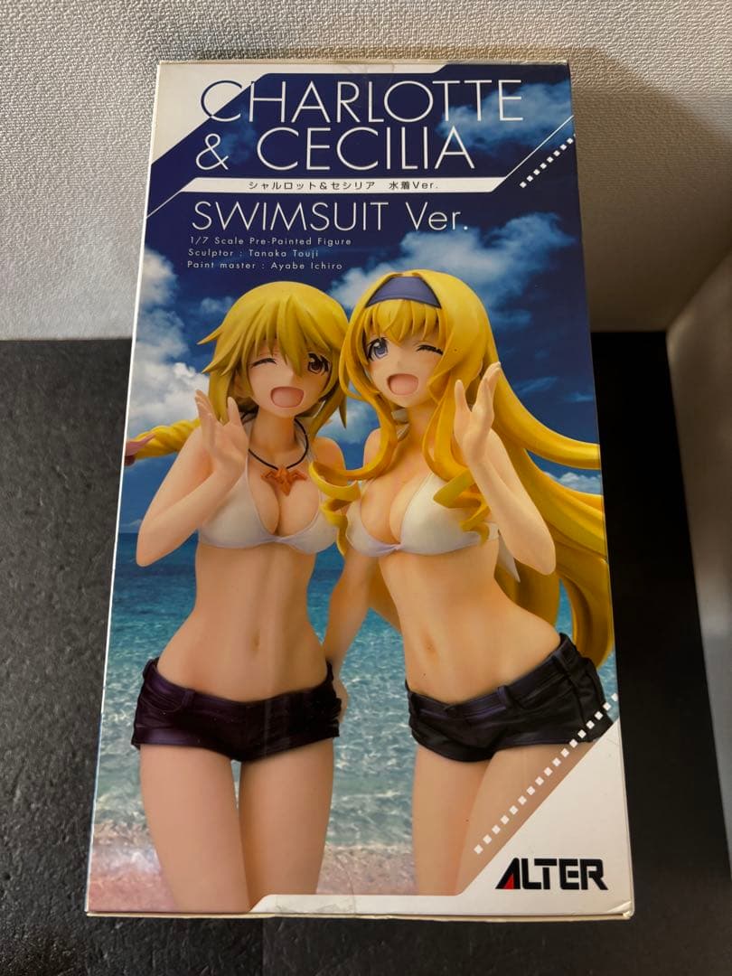 未開封　シャルロット&セシリア 水着Ver. 1/7 IS フィギュア
