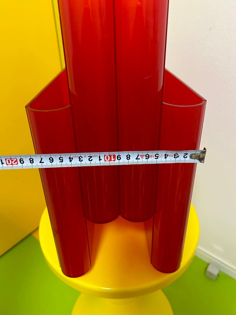 Kartell カルテル ポルタリビステ マガジンラック　オレンジレッド　家具