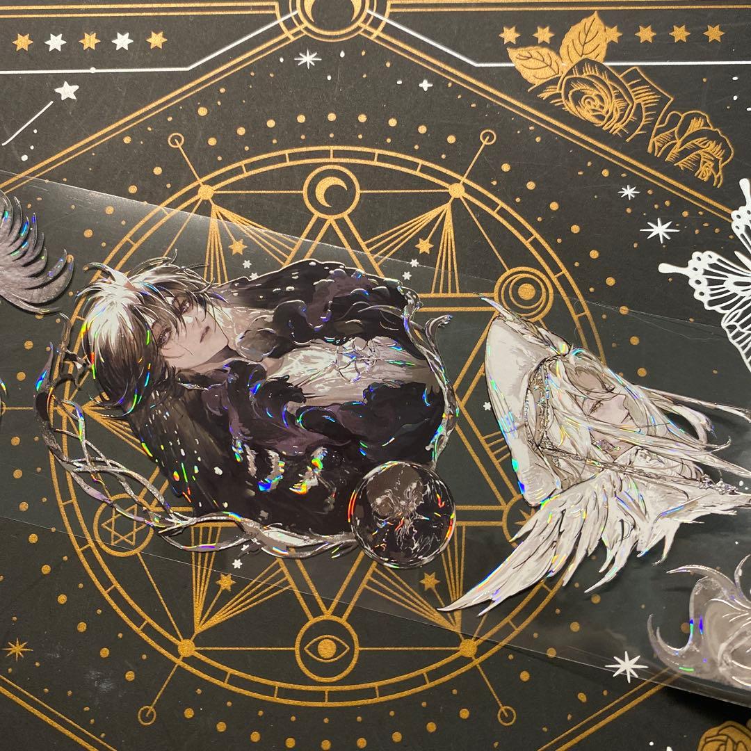 【9265】海外　マステ　中古巻　貝殻光マスキングテープ　人物系