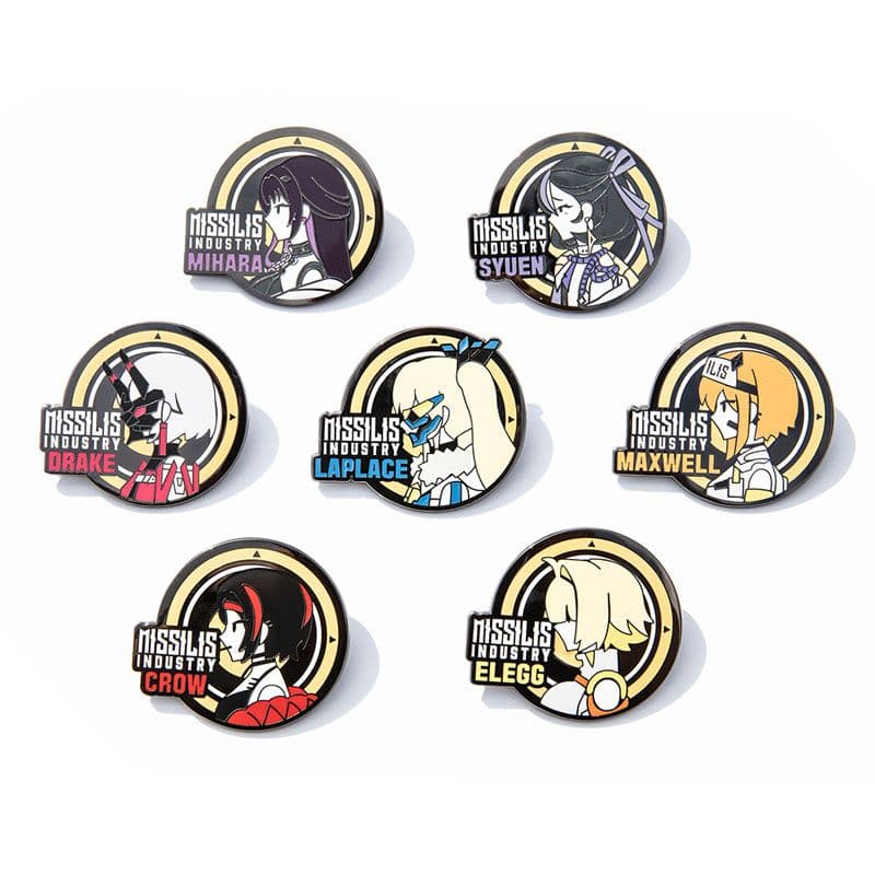 勝利の女神：NIKKE トレーディングメタルバッジ - MISSILISドレイク