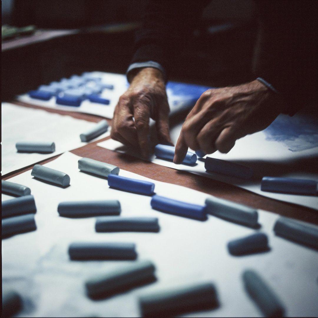 ソフトパステル8本セット２点DARK&LIGHT