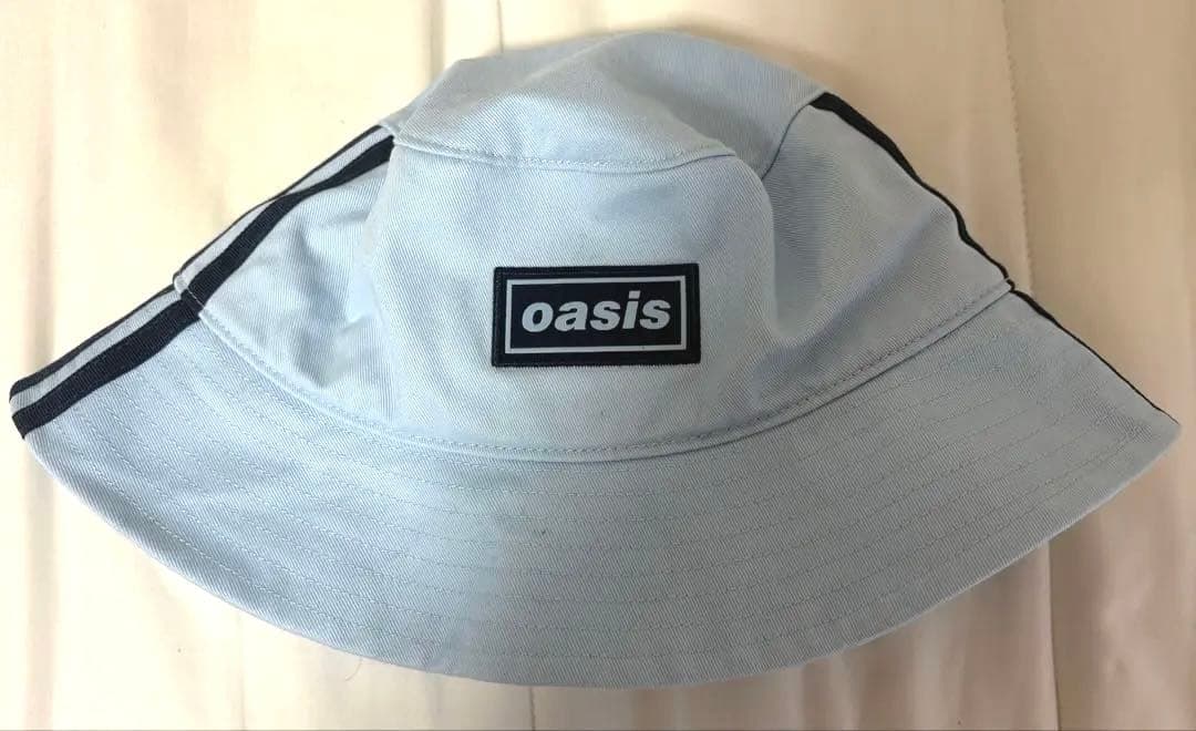 oasis × adidas バケットハット 水色 フリーサイズ