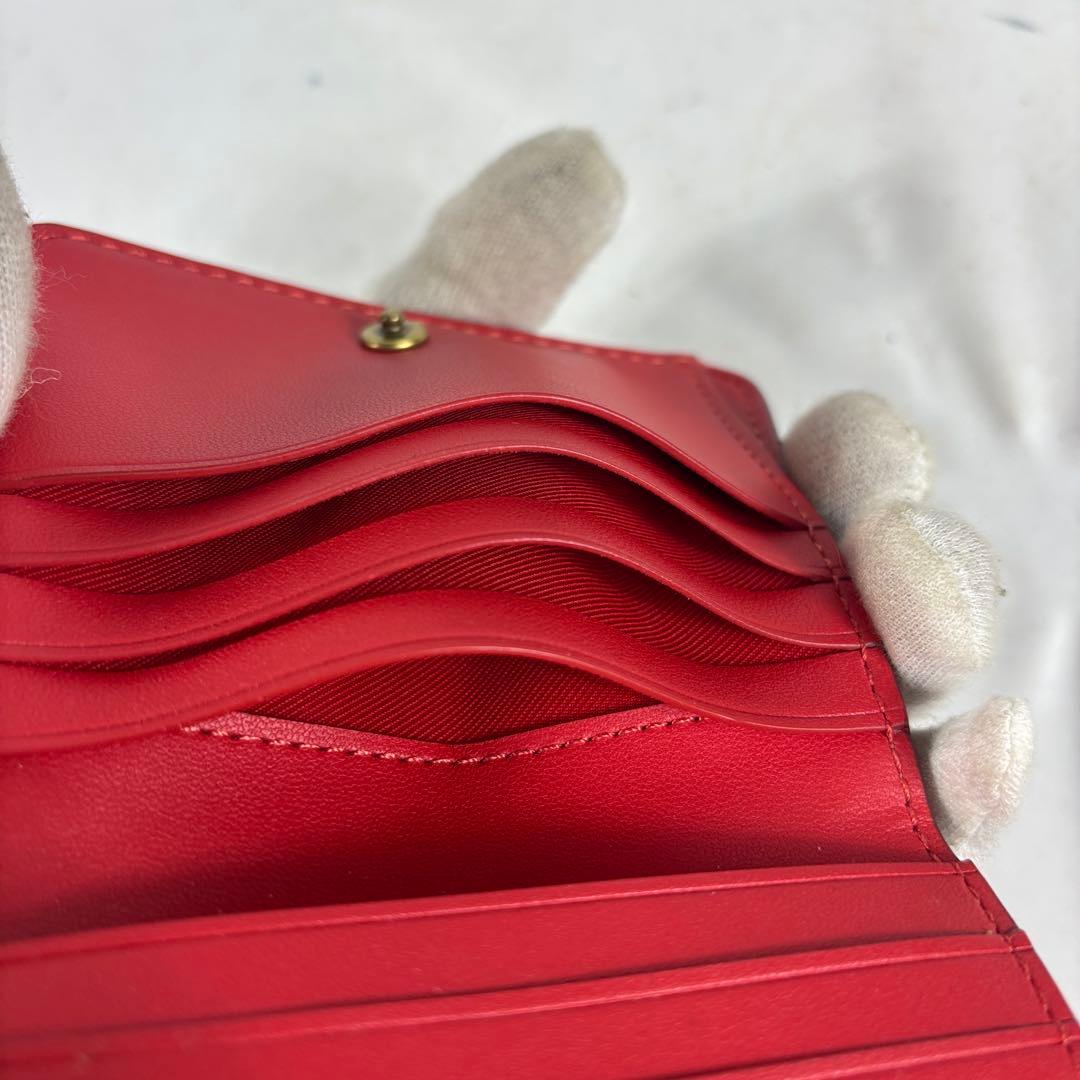 コーチ　ビルフォールド ウォレット ペブル レザー　 ラウンドファスナー