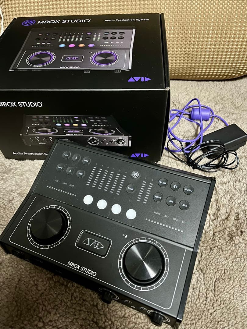 MBOX STUDIO USBオーディオインターフェイス 【AVID】