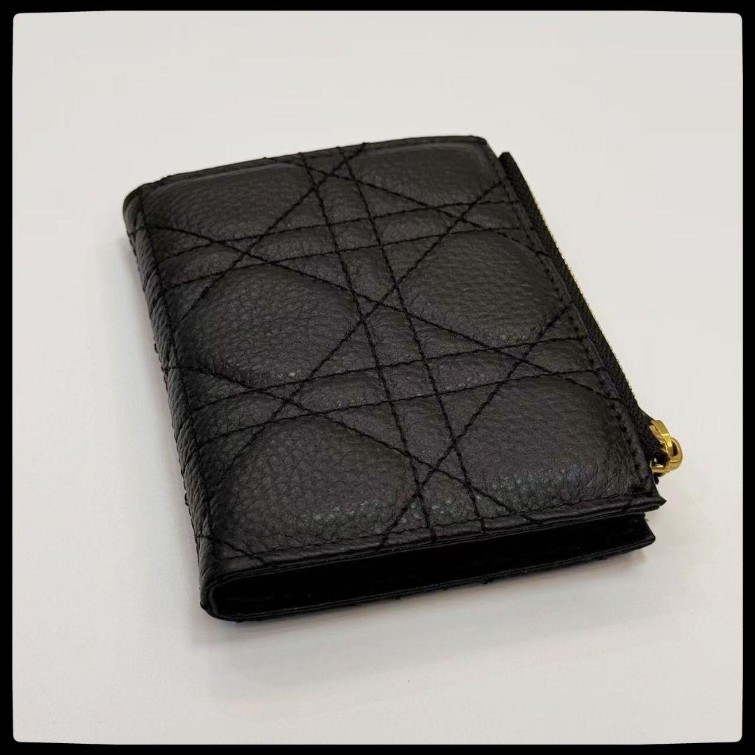 【付属品完備】 二つ折り財布 レディース ブラック