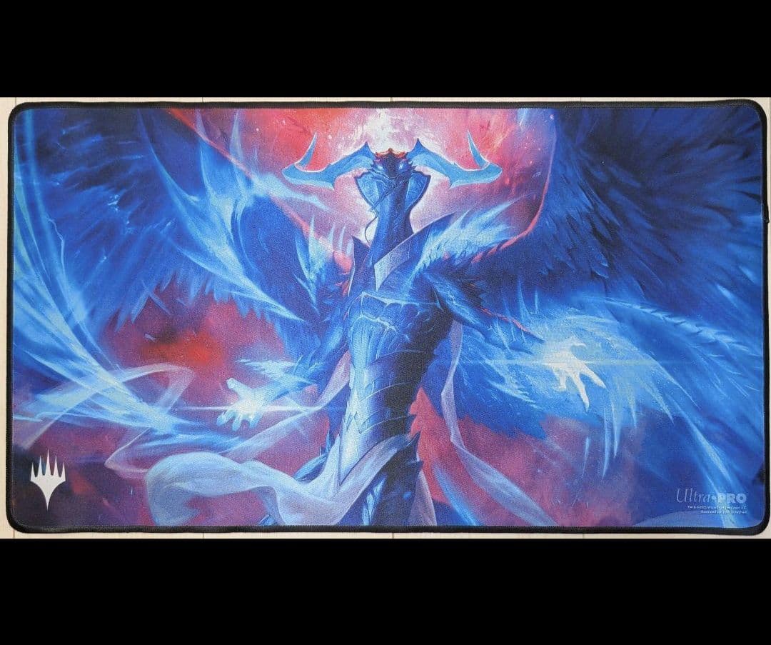新品 嵐の目、ウギン　プレイマット MTG スティッチ加工