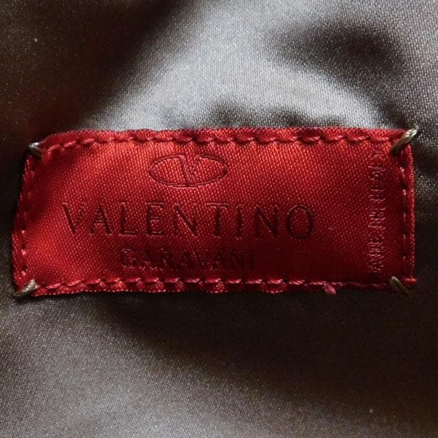 極美品ヴァレンティノ ガラヴァーニ ハンドバッグ 肩掛け可能 クロコ型押しレザー