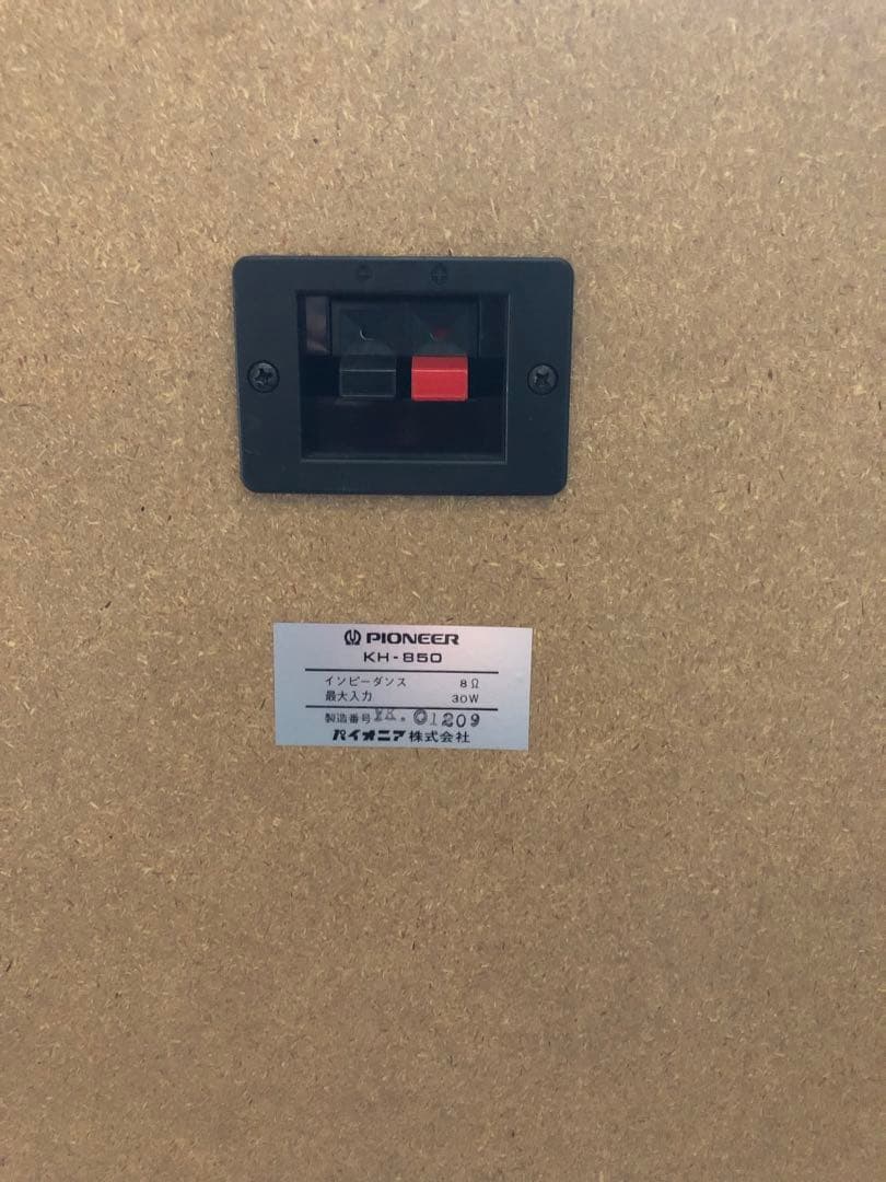 ウッド仕上げ 大型2ウェイスピーカー PIONEER -KH-850