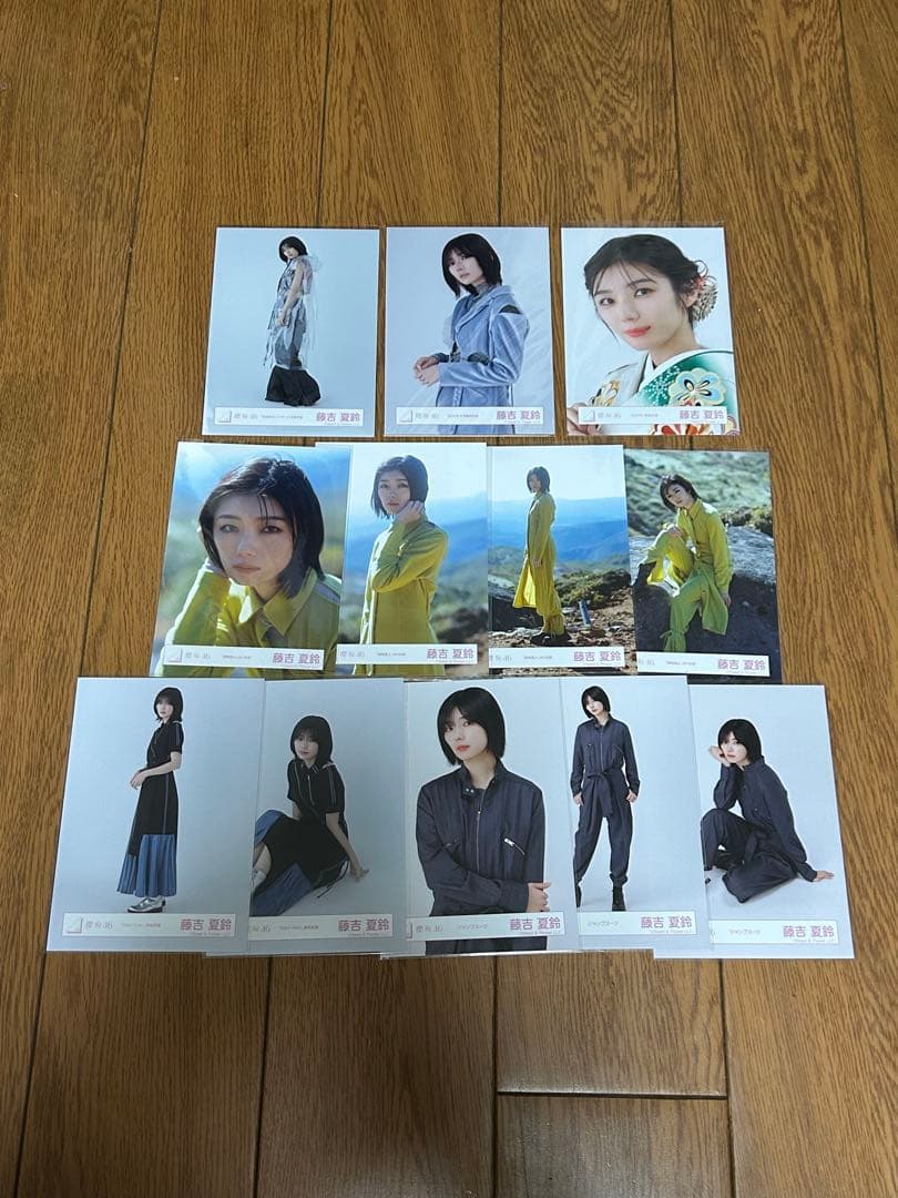櫻坂46 藤吉夏鈴　生写真コンプ•セミコンプ　まとめ売り