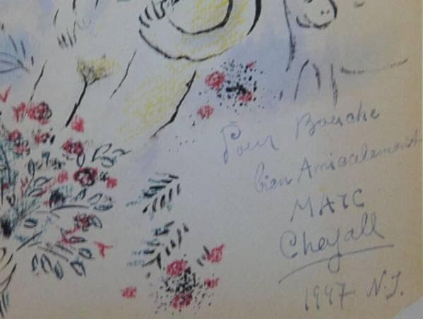 Chagall、LES AMOUREUX、海外版超希少レゾネ、新品額付