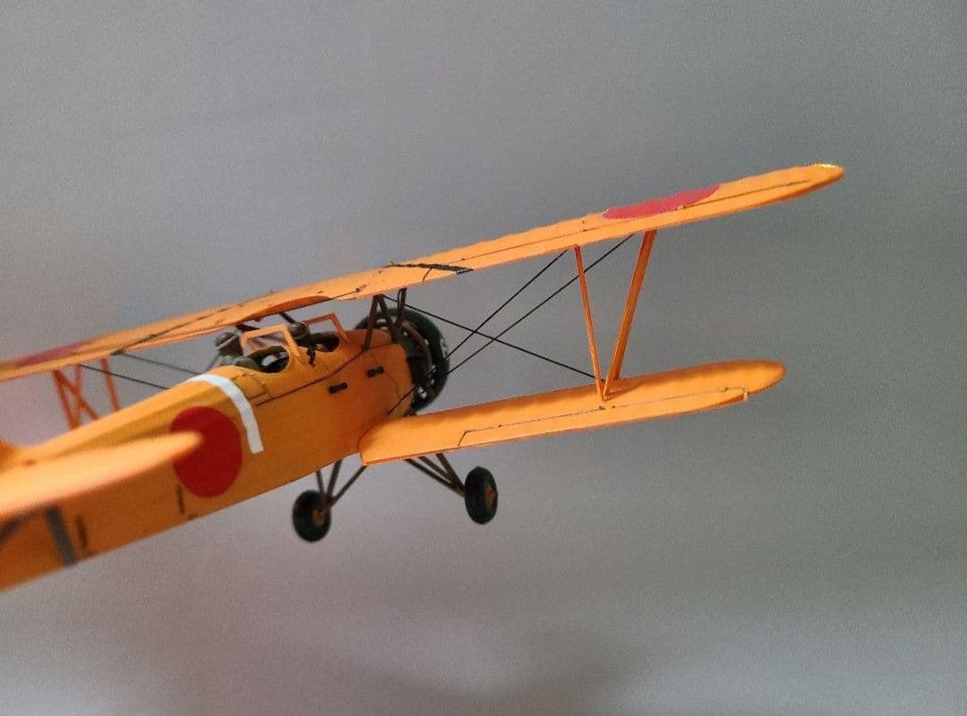 tomoya 九五式中間練習機(赤とんぼ)リアルモーターライズ完成品