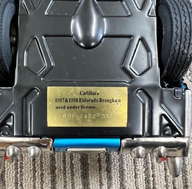 希少　マルサン製　キャデラックエルドラド　ブルー　非売品