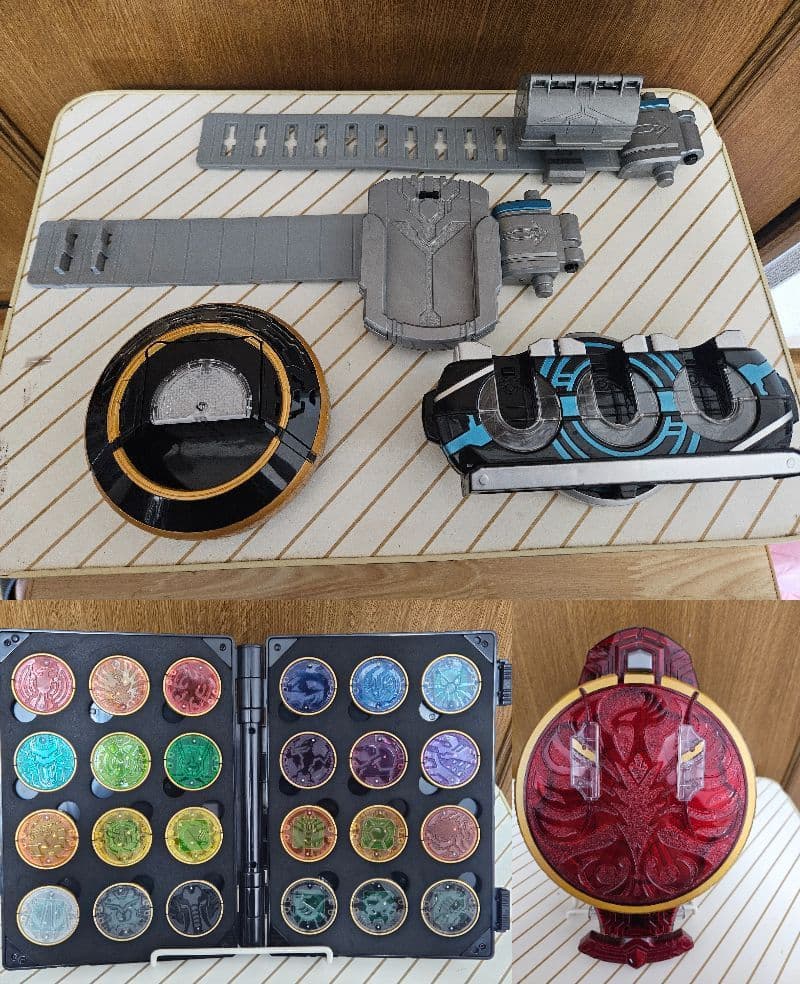 【当時DX】 仮面ライダーオーズセット（ドライバー、タジャスピナー、オーメダル）