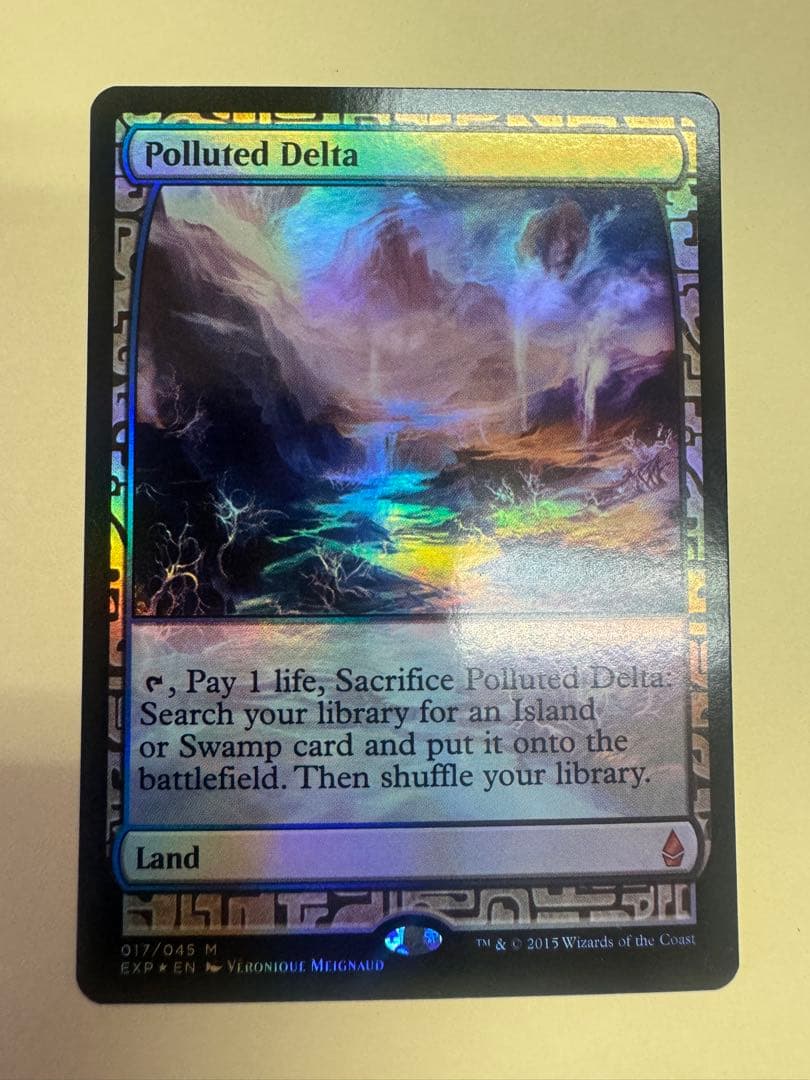 Mtg foil 汚染された三角州 Zendikar Expeditions
